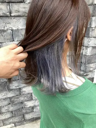 ミディアム カラー ✂️似合わせの魔術師 石田一樹✂️のヘアスタイル