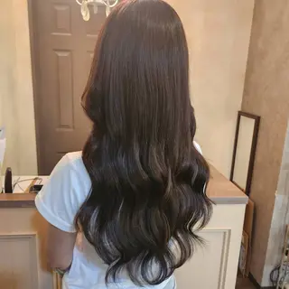 ロング ヘアアレンジ MagicMush ✴︎シールエクステのヘアスタイル