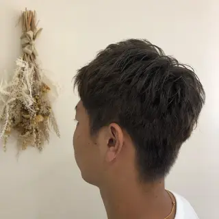 ショート カラー メンズ LIEN HAIR【リアンヘアー】所属・【髪質改善】 梅田　聡のヘアスタイル