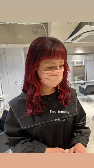 セミロング カラー 髪質改善period.所属・いしかわまい🎀 髪質改善特価サロンのヘアスタイル