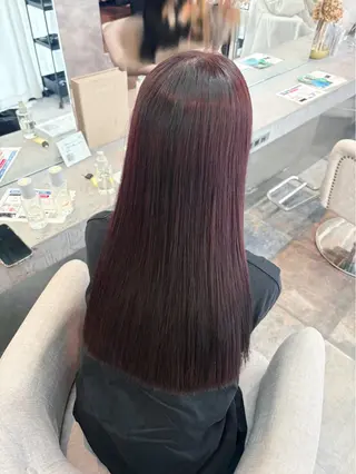 ロング カラー Maho ブリーチモデル募集中のヘアスタイル