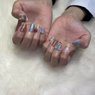 ネイル Amber21.所属・Nagahama Akariのネイルデザイン