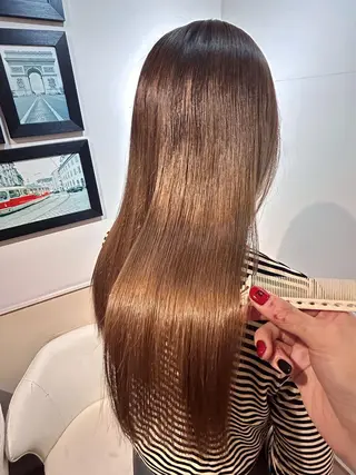 カラー 店長✨️韓国ヘア✖️ 髪質改善カラー／純大のヘアスタイル