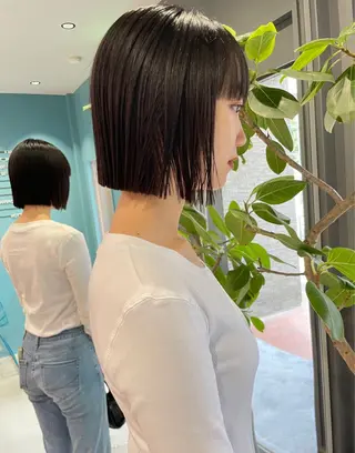 ショート カラー 🌟満足度No.1/ 似合わせ/AYA🌟のヘアスタイル