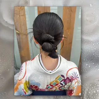 ヘアアレンジ ルプラボウ/豊川/ 美髪カラー/アヤカのヘアスタイル