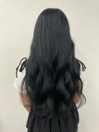 ロング カラー ヘアアレンジ 💓ブリーチ特化 透明感💓あい💓のヘアスタイル