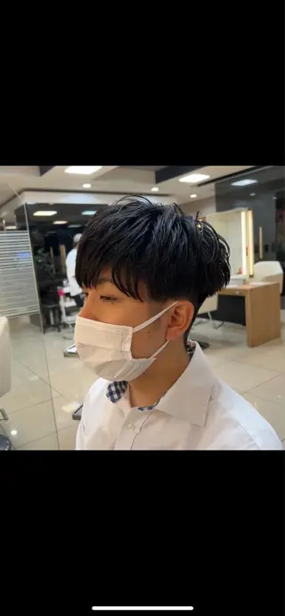 ショート メンズ 茅ヶ崎パーマ特化/ スパイラル/ハルキのヘアスタイル