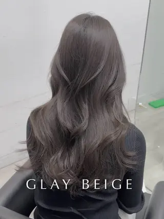 セミロング カラー パーマ ヘアアレンジ メンズ キッズ 髪質改善🇰🇷 レイヤーカット/梅田のヘアスタイル