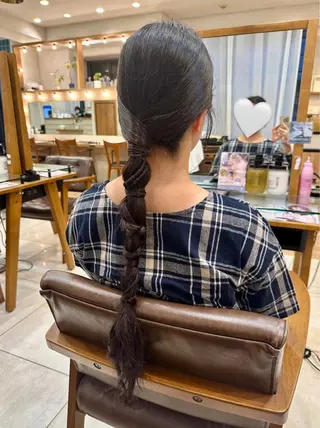 ロング ヘアアレンジ nanae 🌷のヘアスタイル