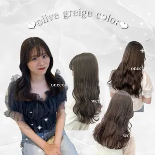 ロング カラー ParveMix 🪽鳥取彩花のヘアスタイル