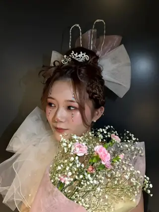 セミロング 髪質改善/韓国ヘア/ 梅田/aobaのヘアスタイル