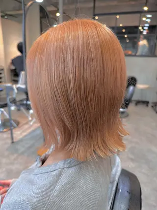 ミディアム カラー La fith hair letter所属・Lafith住道 TATSUYAのヘアスタイル