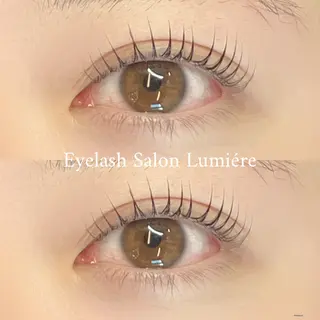 マツエク・マツパ Lumiére 鈴木咲良のマツエク・マツパデザイン