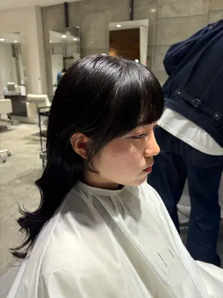 ロング milli所属・西脇 久玲愛のヘアスタイル