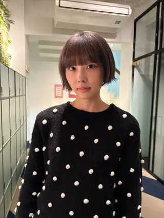 ショート カラー La Pensee/ カスヤリクのヘアスタイル