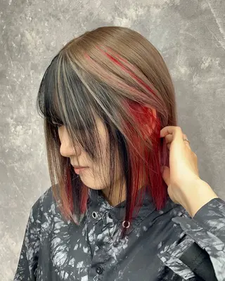 カラー デザインカラー MIKU🦋のヘアスタイル