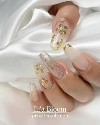 ネイル Li'a Bloom所属・🦋🤍 madoka🤍のネイルデザイン