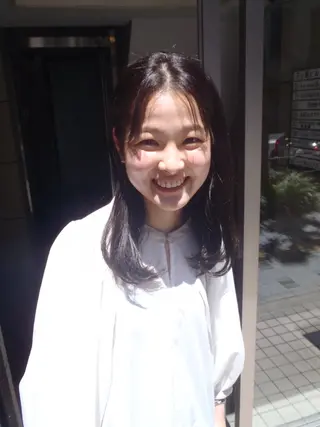 ミディアム 梅田美容室/ リョウスケニシオカのヘアスタイル