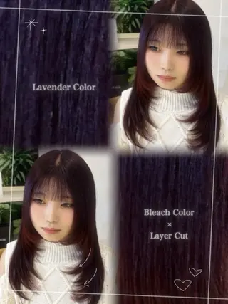 ロング カラー 🎀Lee堀江🎀 Ayahaのヘアスタイル