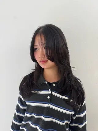 ロング rina/無料 レイヤーカット/上野のヘアスタイル