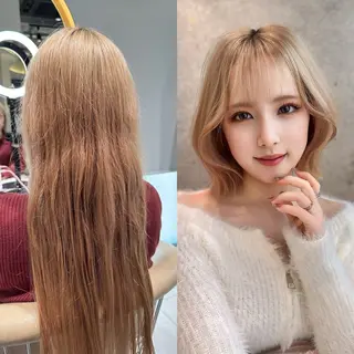 ミディアム ✨髪質改善特化✨副 店長椎葉信乃介のヘアスタイル