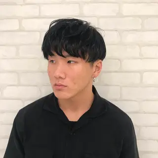 カラー メンズ abilita AZUSAのヘアスタイル