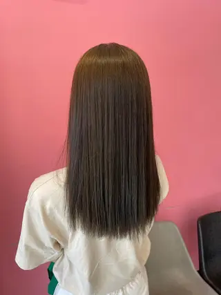 セミロング カラー 川崎 龍馬のヘアスタイル