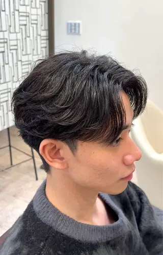 パーマ メンズ RITZ 小平颯真のヘアスタイル