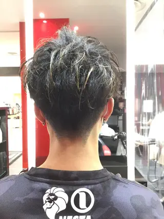 カラー メンズ Annon プライベートサロンのヘアスタイル