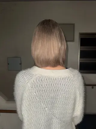 ショート ブリーチカラー✨ じょあ☆のヘアスタイル