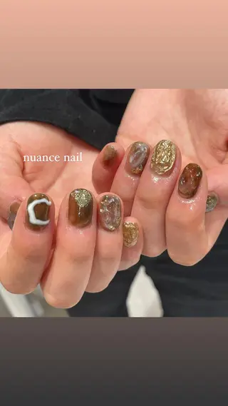 ネイル 淡色ネイル 🎀moeのネイルデザイン