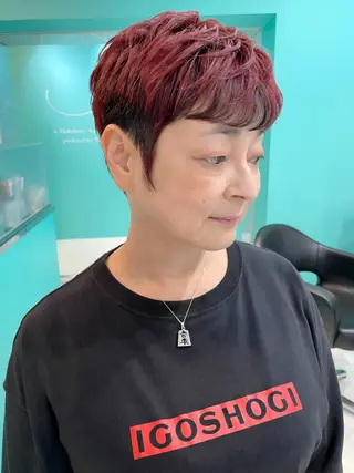 ショート カラー 🫧ショート/ボブ 池袋西口・泡渕✂️のヘアスタイル