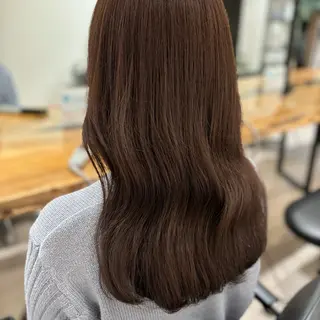 セミロング カラー ten.所属・mihiro 🎀のヘアスタイル