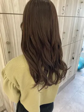 セミロング カラー karin/インナー カラー/北名古屋市のヘアスタイル