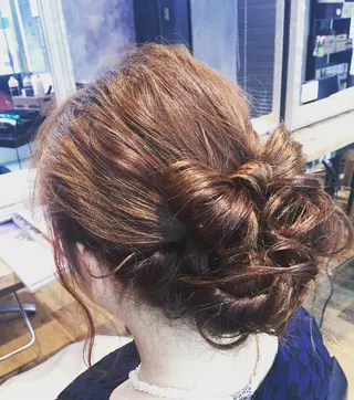 ヘアアレンジ ヤマダ タケトのヘアスタイル