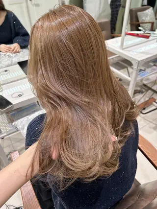 カラー ダブルカラー/髪質 改善🫧池田優紀のヘアスタイル