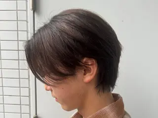 ショート メンズ メンズ特化/ センターパート/八谷のヘアスタイル