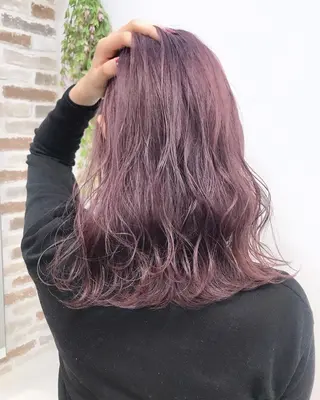 セミロング カラー ヘアアレンジ 山本 史奈のヘアスタイル