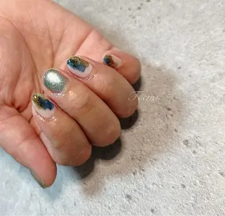 ネイル amu nail. RINAのネイルデザイン