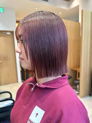 ショート sea by luvismけやき通り2号店所属・ボブ/ショート/ 縮毛矯正/岸本恭明のヘアスタイル