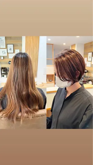 ショート BellaSalon所属・イトウ ヒロヤのヘアスタイル