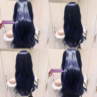 ロング カラー 💜小山田 愛美💜のヘアスタイル