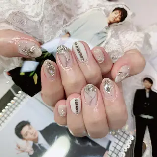 ネイル La neige* yuki 🥯🍑のネイルデザイン