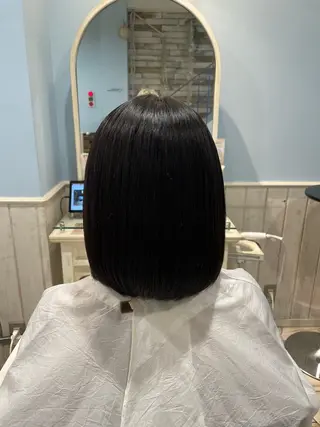 ミディアム 門前仲町/縮毛矯正☆ 髪質改善　　平尾雄司のヘアスタイル