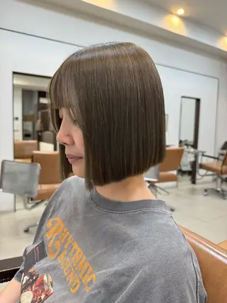 ミディアム カラー Itsuki. [守口美容師]のヘアスタイル