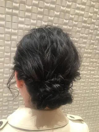 ショート ミディアム セミロング ロング ヘアアレンジ scene.池袋所属・scene. haraのヘアスタイル