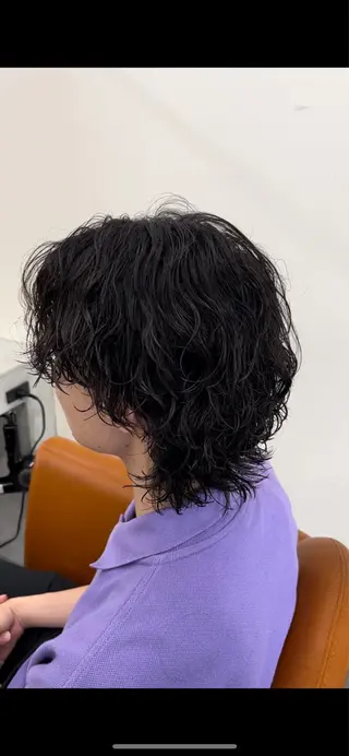 パーマ メンズ フェザーパーマメンズ ツイスパ京都駅前のヘアスタイル