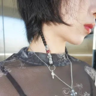 ショート ヘアアレンジ bloc japon所属・ﾌﾞﾚｲｽﾞ˚✧₊⁎ ﾚｲﾔｰToriのヘアスタイル