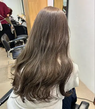 ロング カラー じゅわっと暖色カラー 🍊Moemiのヘアスタイル