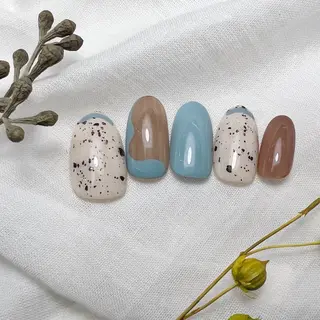 ネイル ⭐︎休業中の練習⭐︎ JNA認定講師髙橋のネイルデザイン